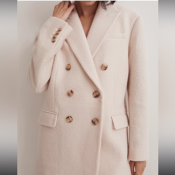 Oversized Tuxedo Coat- MADEWELL - Picture 5 of 10